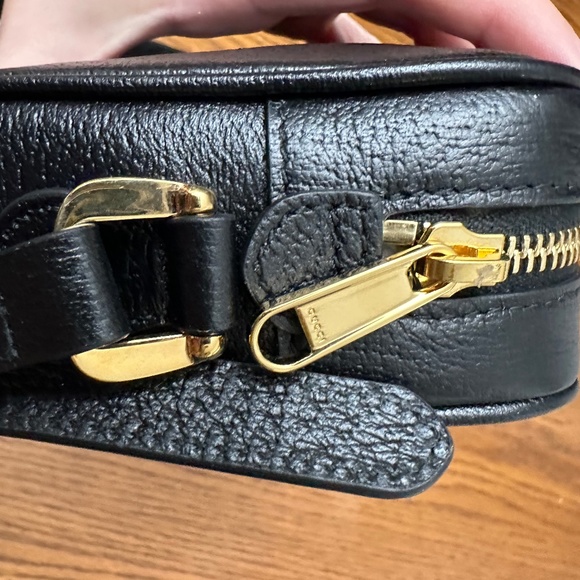 COPY - GUCCI Black Leather Mini Ophidia Crossbody Bag - Picture 6 of 8